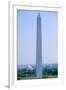 Aerial view of Washington Monument and Jefferson Memorial in spring in Washington D.C.-null-Framed Photographic Print