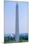 Aerial view of Washington Monument and Jefferson Memorial in spring in Washington D.C.-null-Mounted Photographic Print