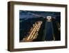 Aerial View of Washington Monument Area-null-Framed Photographic Print