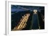 Aerial View of Washington Monument Area-null-Framed Photographic Print