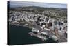 Aerial View of Wellington City Centre and Queens Wharf-Nick-Stretched Canvas