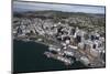 Aerial View of Wellington City Centre and Queens Wharf-Nick-Mounted Photographic Print