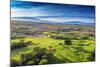 Aerial view of west coast resort, Mauna Kea Beach hotel, Big Island, Hawaii, USA-Christian Kober-Mounted Photographic Print