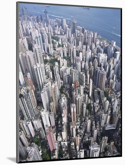 Aerial View of Western District of Hong Kong-Yang Liu-Mounted Photographic Print