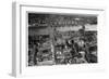 Aerial View of Westminster, London, from a Zeppelin, 1931-null-Framed Giclee Print