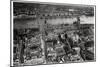 Aerial View of Westminster, London, from a Zeppelin, 1931-null-Mounted Giclee Print