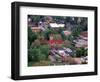 Aerial View of Whitman College Campus in Walla Walla, Washington, USA-William Sutton-Framed Photographic Print