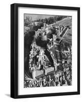 Aerial View of Windsor Castle, with St George's Chapel in the Foreground, 1935-null-Framed Giclee Print