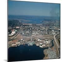 Aerial View of World's Fair-null-Mounted Premium Photographic Print