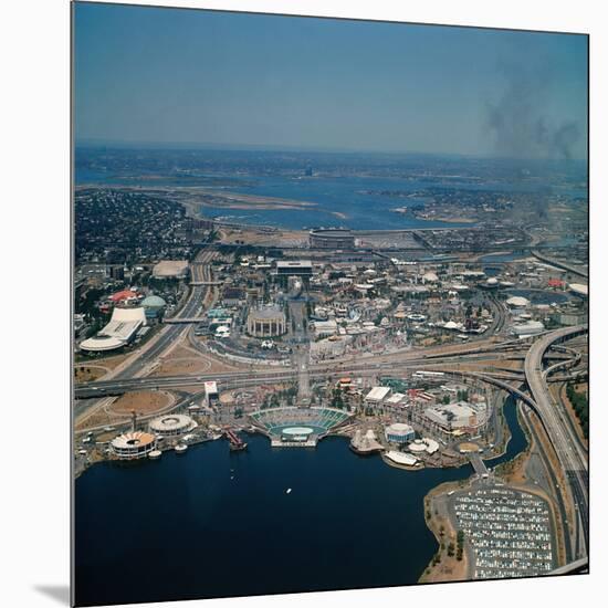 Aerial View of World's Fair-null-Mounted Photographic Print