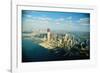 Aerial View of World Trade Center Construction-null-Framed Photographic Print