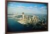 Aerial View of World Trade Center Construction-null-Framed Photographic Print