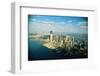 Aerial View of World Trade Center Construction-null-Framed Photographic Print