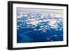 Aerial view of Wrangell-St. Elias National Park, Alaska-Mark A Johnson-Framed Photographic Print