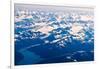 Aerial view of Wrangell-St. Elias National Park, Alaska-Mark A Johnson-Framed Photographic Print