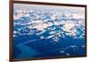 Aerial view of Wrangell-St. Elias National Park, Alaska-Mark A Johnson-Framed Photographic Print