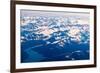 Aerial view of Wrangell-St. Elias National Park, Alaska-Mark A Johnson-Framed Photographic Print