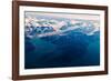 Aerial view of Wrangell-St. Elias National Park, Alaska-Mark A Johnson-Framed Photographic Print