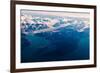 Aerial view of Wrangell-St. Elias National Park, Alaska-Mark A Johnson-Framed Photographic Print