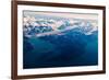 Aerial view of Wrangell-St. Elias National Park, Alaska-Mark A Johnson-Framed Photographic Print