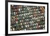 Aerial View of Wrecked Cars in Charlotte, North Carolina-Joseph Sohm-Framed Photographic Print