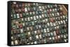 Aerial View of Wrecked Cars in Charlotte, North Carolina-Joseph Sohm-Framed Stretched Canvas