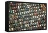 Aerial View of Wrecked Cars in Charlotte, North Carolina-Joseph Sohm-Framed Stretched Canvas