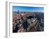 Aerial view of Wrigley Field, Chicago, Cook County, Illinois, USA-null-Framed Photographic Print