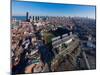 Aerial view of Wrigley Field, Chicago, Cook County, Illinois, USA-null-Mounted Photographic Print