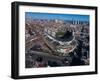 Aerial view of Wrigley Field, Chicago, Cook County, Illinois, USA-null-Framed Photographic Print