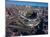 Aerial view of Wrigley Field, Chicago, Cook County, Illinois, USA-null-Mounted Photographic Print