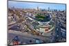 Aerial view of Wrigley Field, Chicago, Cook County, Illinois, USA-null-Mounted Photographic Print