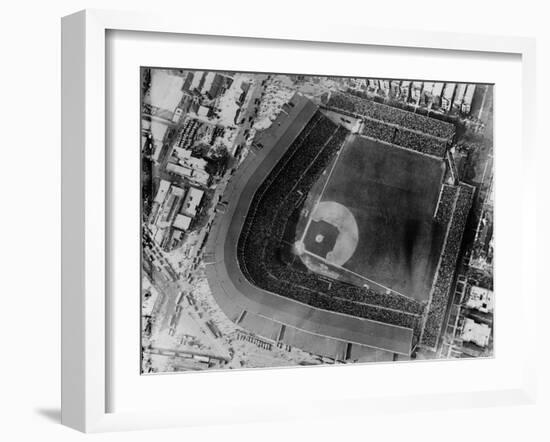 Aerial View of Wrigley Field-null-Framed Photographic Print