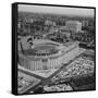 Aerial View of Yankee Stadium-null-Framed Stretched Canvas