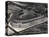 Aerial View of Yankee Stadium-null-Stretched Canvas