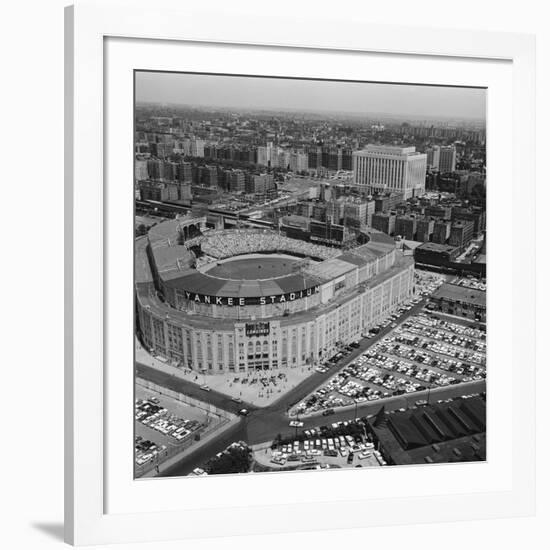 Aerial View of Yankee Stadium-null-Framed Photographic Print