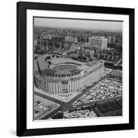 Aerial View of Yankee Stadium-null-Framed Photographic Print