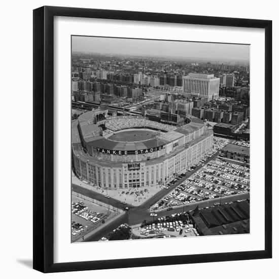 Aerial View of Yankee Stadium-null-Framed Photographic Print