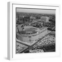 Aerial View of Yankee Stadium-null-Framed Photographic Print