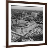 Aerial View of Yankee Stadium-null-Framed Photographic Print