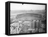 Aerial View of Yankee Stadium-null-Framed Stretched Canvas