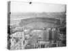 Aerial View of Yankee Stadium-null-Stretched Canvas