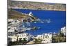 Aerial View of Yialos, Ios, Cyclades, Greece-Richard Ashworth-Mounted Photographic Print