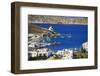 Aerial View of Yialos, Ios, Cyclades, Greece-Richard Ashworth-Framed Photographic Print