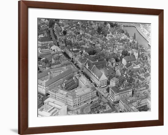 Aerial View of Zurich-Charles Rotkin-Framed Photographic Print