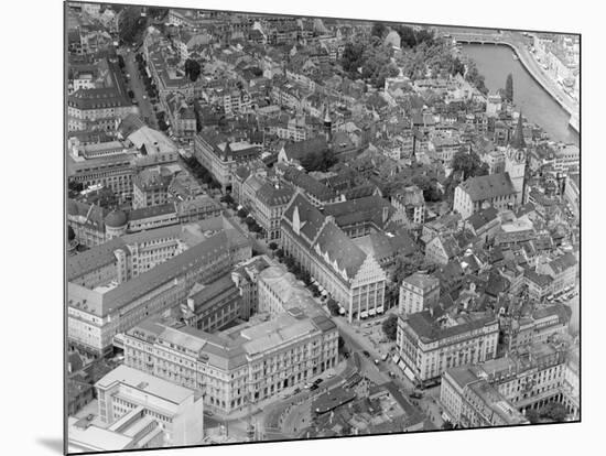 Aerial View of Zurich-Charles Rotkin-Mounted Photographic Print