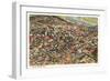 Aerial View, Omaha, Nebraska-null-Framed Art Print