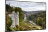 Aerial View on Colorful Forest in Pieskowa Skala-Jacek Kadaj-Mounted Photographic Print