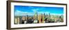 Aerial View on Makati City - Modern Financial and Business District of Metro Manila, Philippines-joyfull-Framed Photographic Print