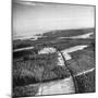 Aerial View over Ardennes Showing Us Tank Company During the Battle of the Bulge-null-Mounted Photographic Print